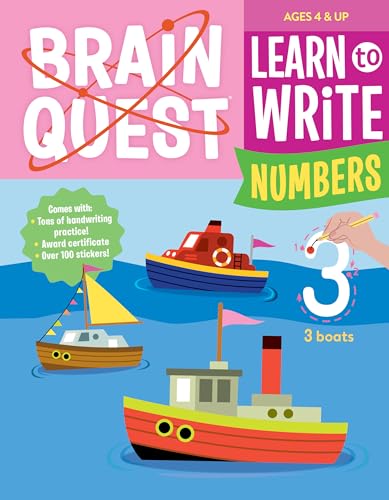 Brain Quest Learn to Write: Numbers von Workman Publishing